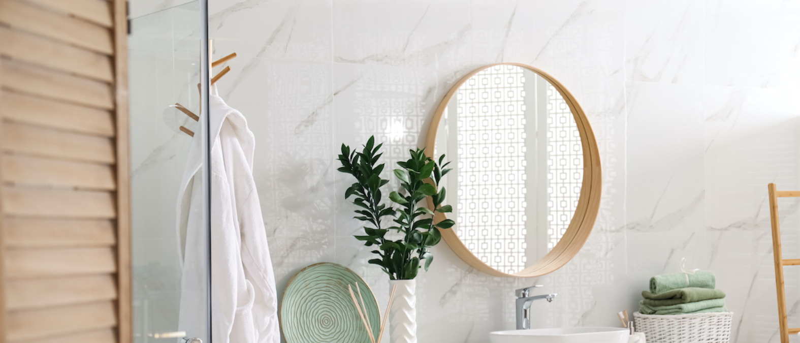 Madera de teca en muebles de baño Resistencia a la humedad